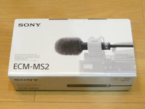 SONY Electret Condenser Microphone ECM-MS2 MSステレオマイクロホン