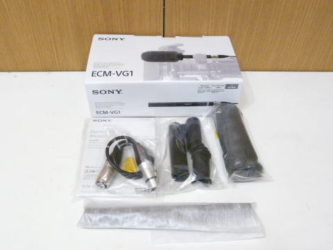 SONY ECM-VG1 エレクトレットコンデンサーマイクロホン (ショットガン 
