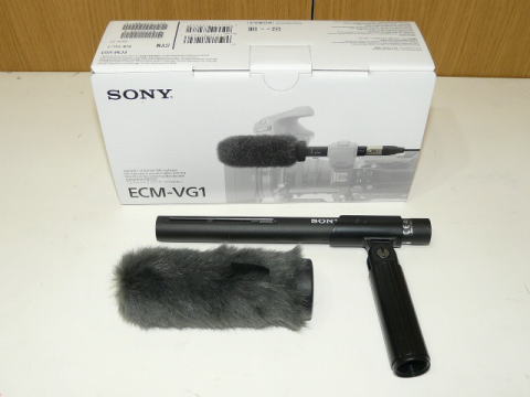 SONY ECM-VG1 エレクトレットコンデンサーマイクロホン (ショットガンマイクロホン)