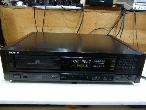 SONY COMPACT DISC PLAYER CDP-338ESDの修理