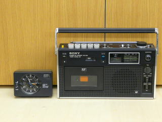 オーディオ機器 ラジオ SONY】ラジカセ CF-660作動確認済み ラジオ オーディオ機器 家電 