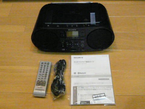 SONY パーソナルオーディオシステム ZS-RS81BT