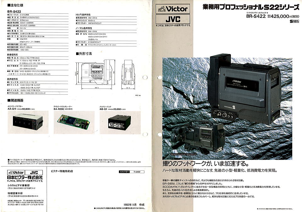 テレビ・ビデオミニ博物館 業務用ビデオ機器