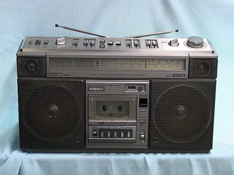 ラジカセHITACHI 日立 TRK-8800 PERDISCO ラジカセ